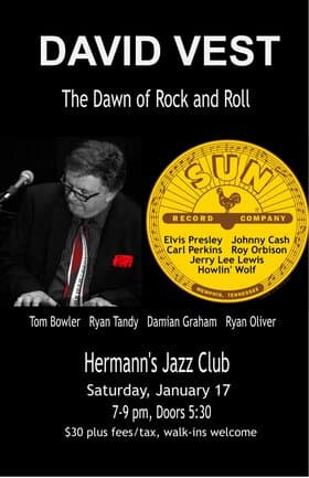 David Vest | The Dawn of Rock and Roll at Hermann's Jazz Club