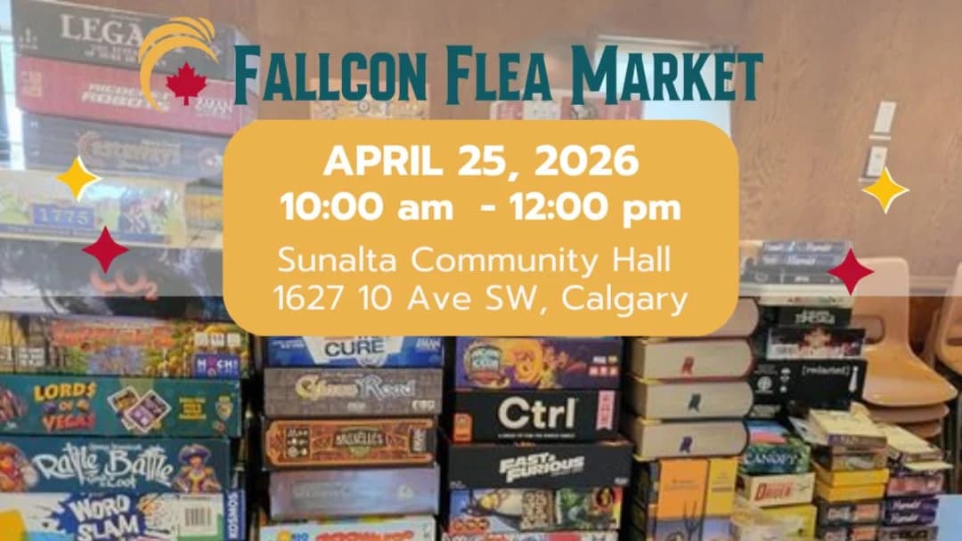 Fallcon Spring Flea Market at Sunalta Community Centre