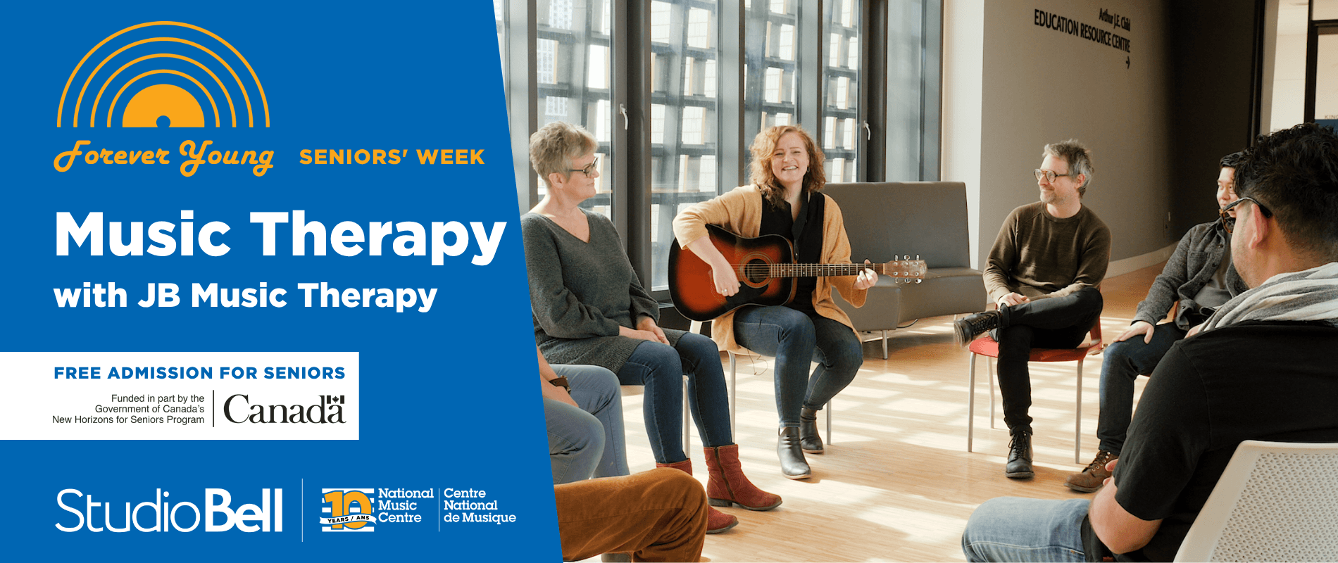 Forever Young: Music Therapy With Jb Music Therapy at Studio Bell