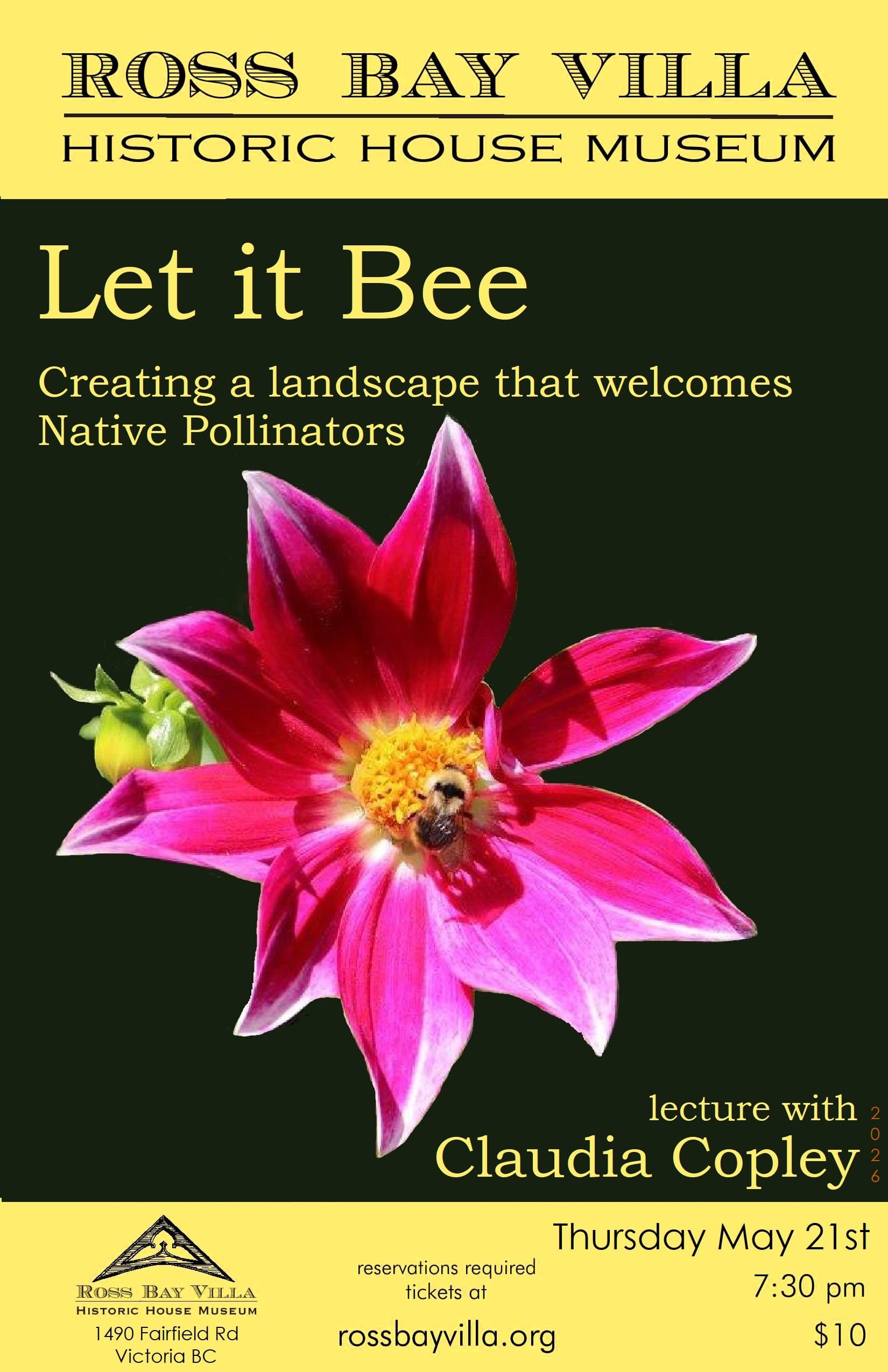 Let It Bee: Creating a Landscape that Welcomes Native Pollinators at 1490 Fairfield Road
