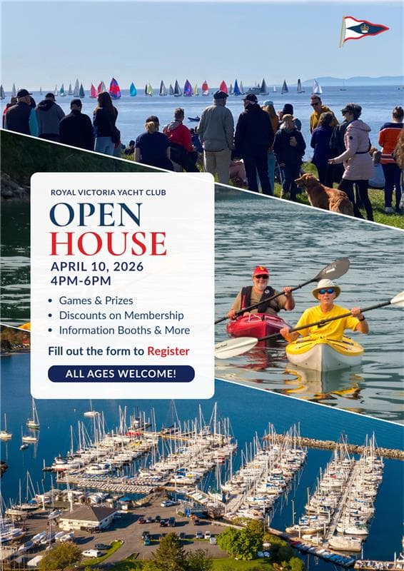 Royal Victoria Yacht Club's Open House Free Expo at 3475 Ripon Rd. Victoria, BC V8R 6H1