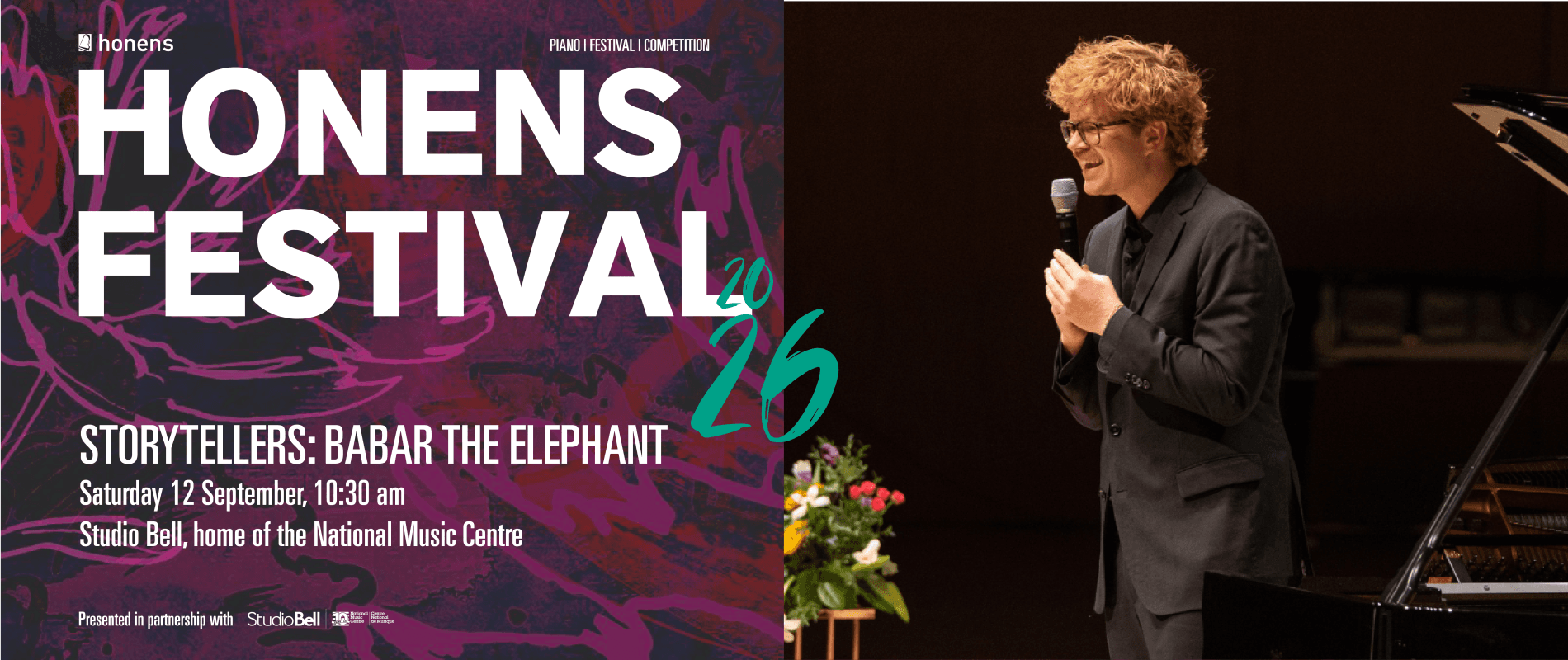 2026 Honens Festival - Storytellers: Babar The Elephant at Studio Bell