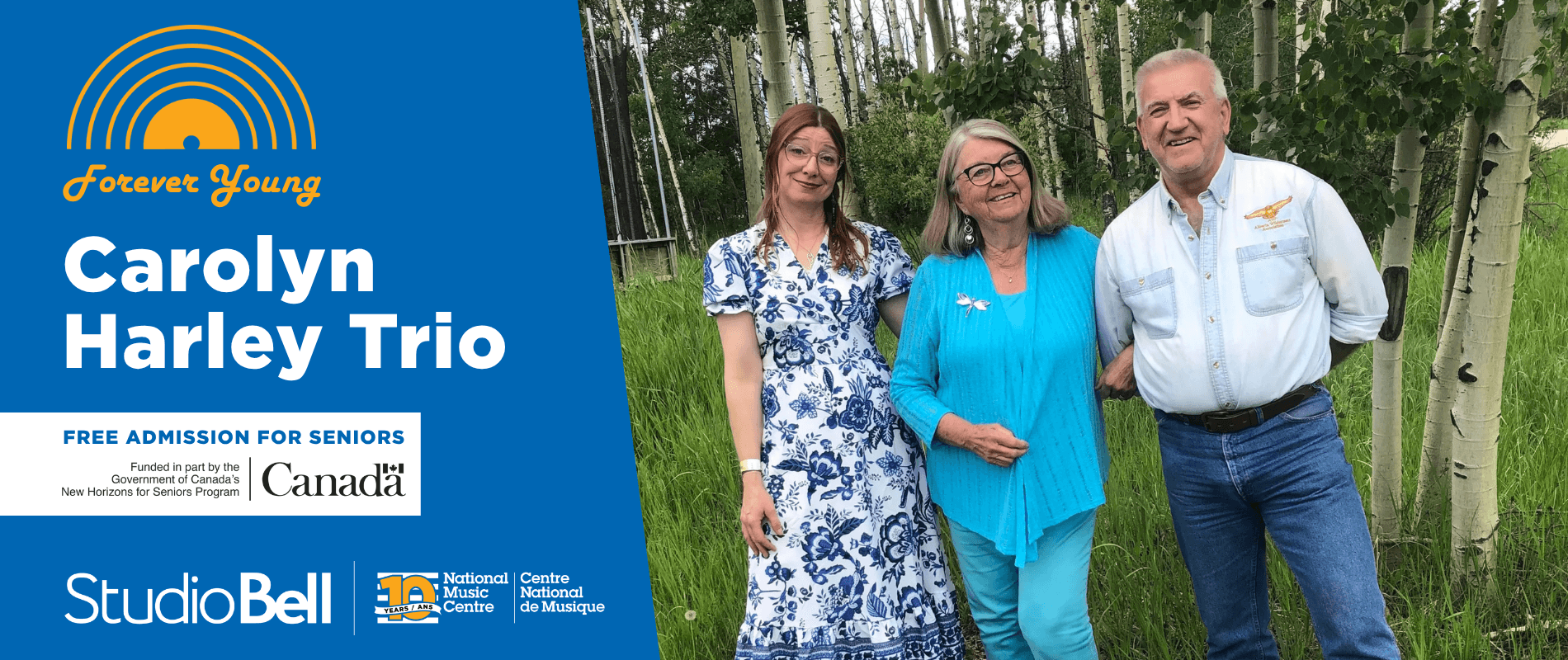 Forever Young: Carolyn Harley Trio at Studio Bell