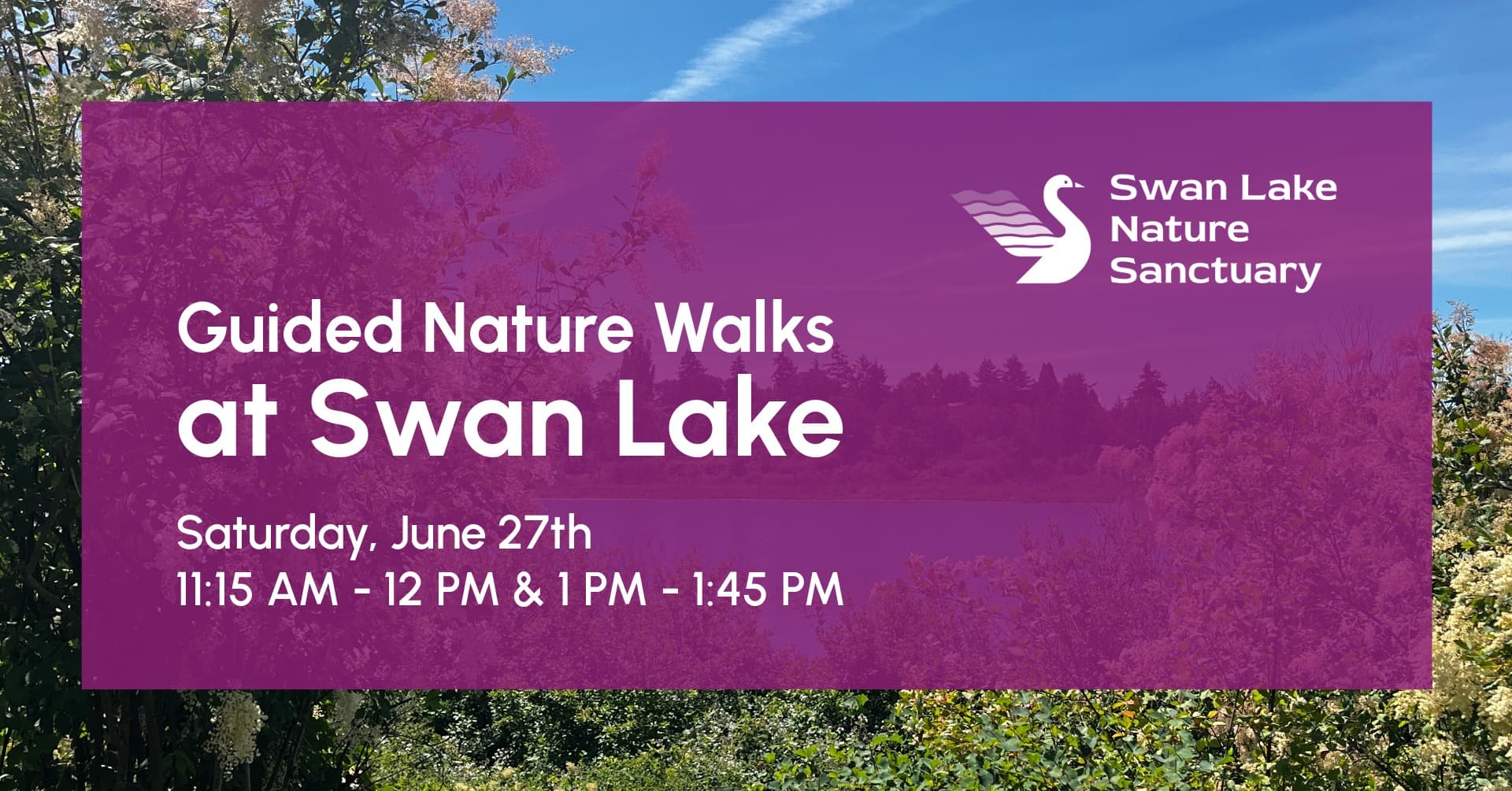 Guided Nature Walk at Swan Lake — Outdoor Events in Victoria