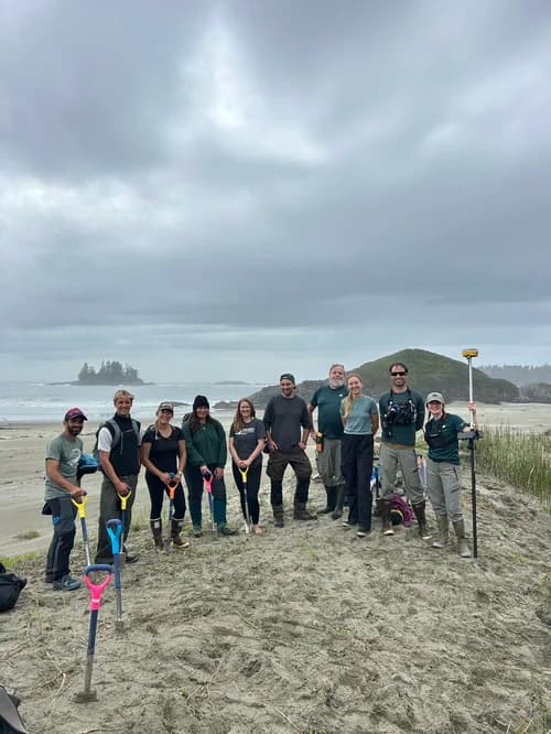 Surfrider's Beach Clean Up at Cadboro Bay