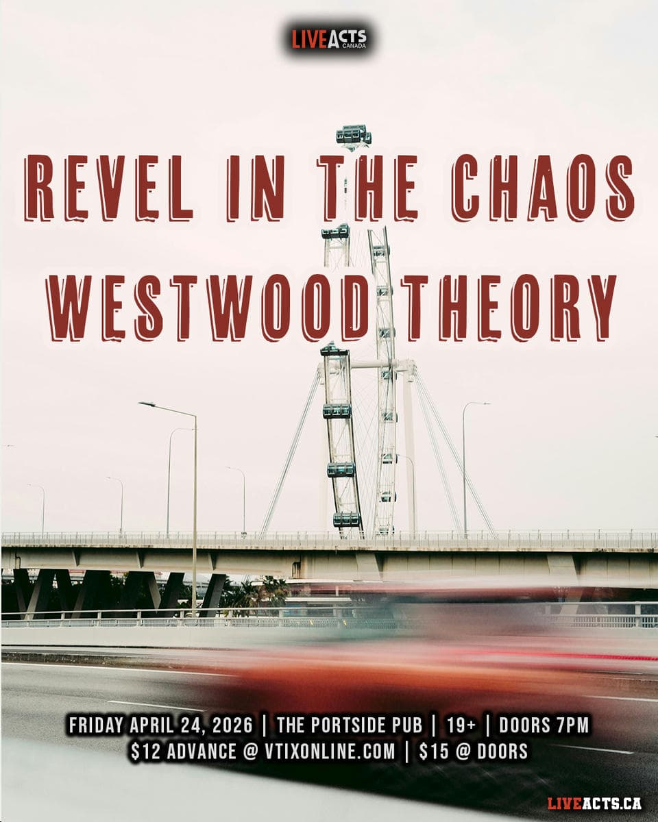 Revel In The Chaos W/ Westwood Theory at The Portside Pub