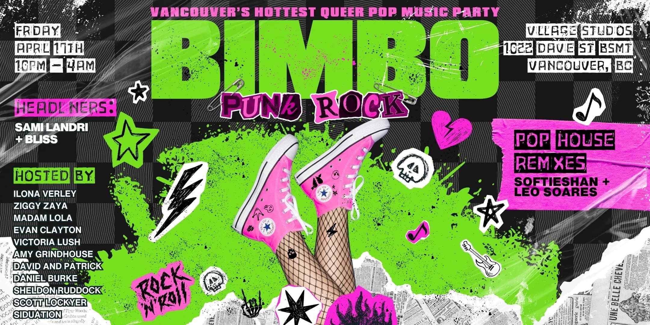 Bimbo Pres. Punk Rock at VILLAGE STUDIOS