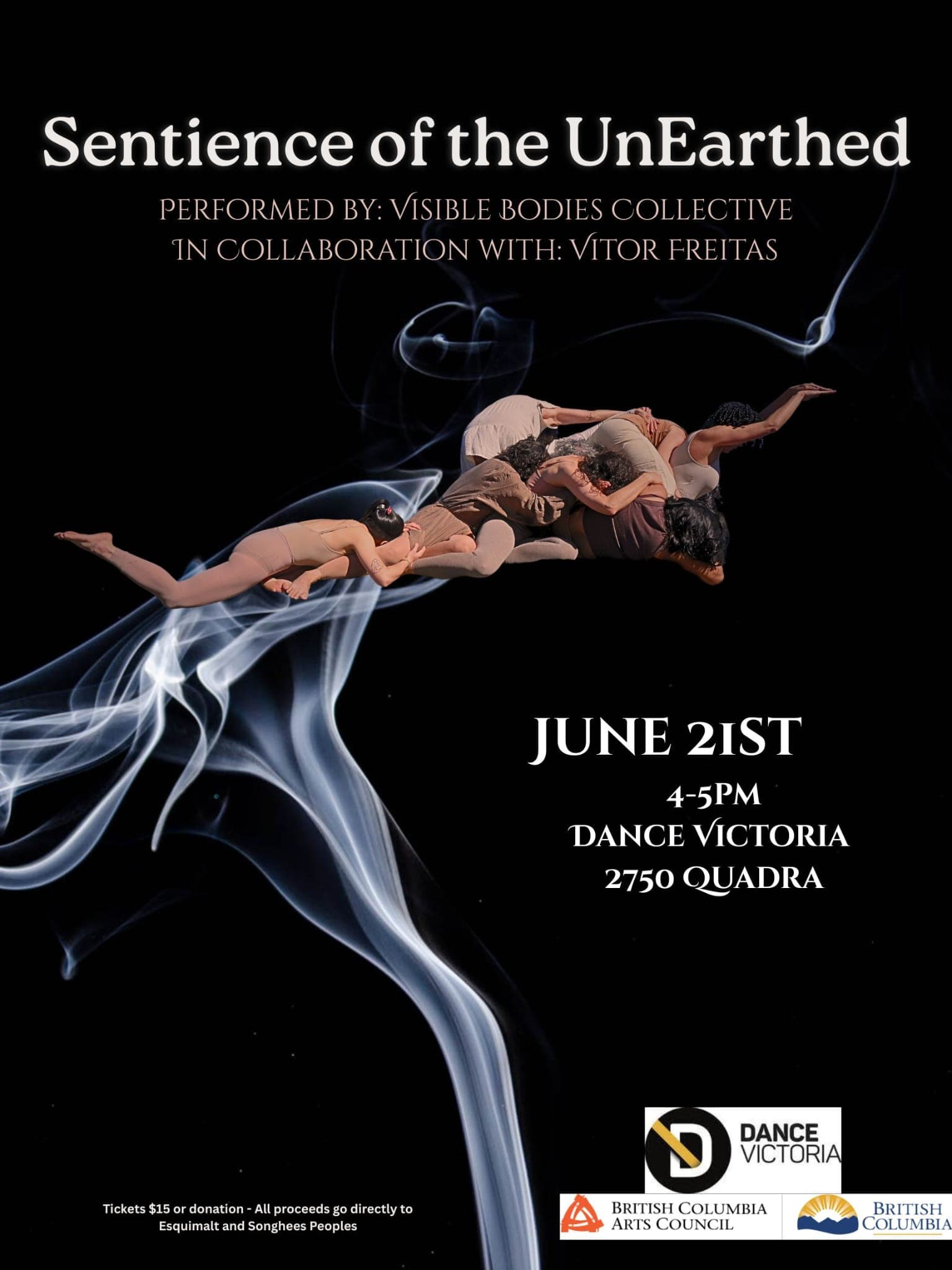 Sentience of the Unearthed by Visible Bodies Collective — Performing Arts in Victoria