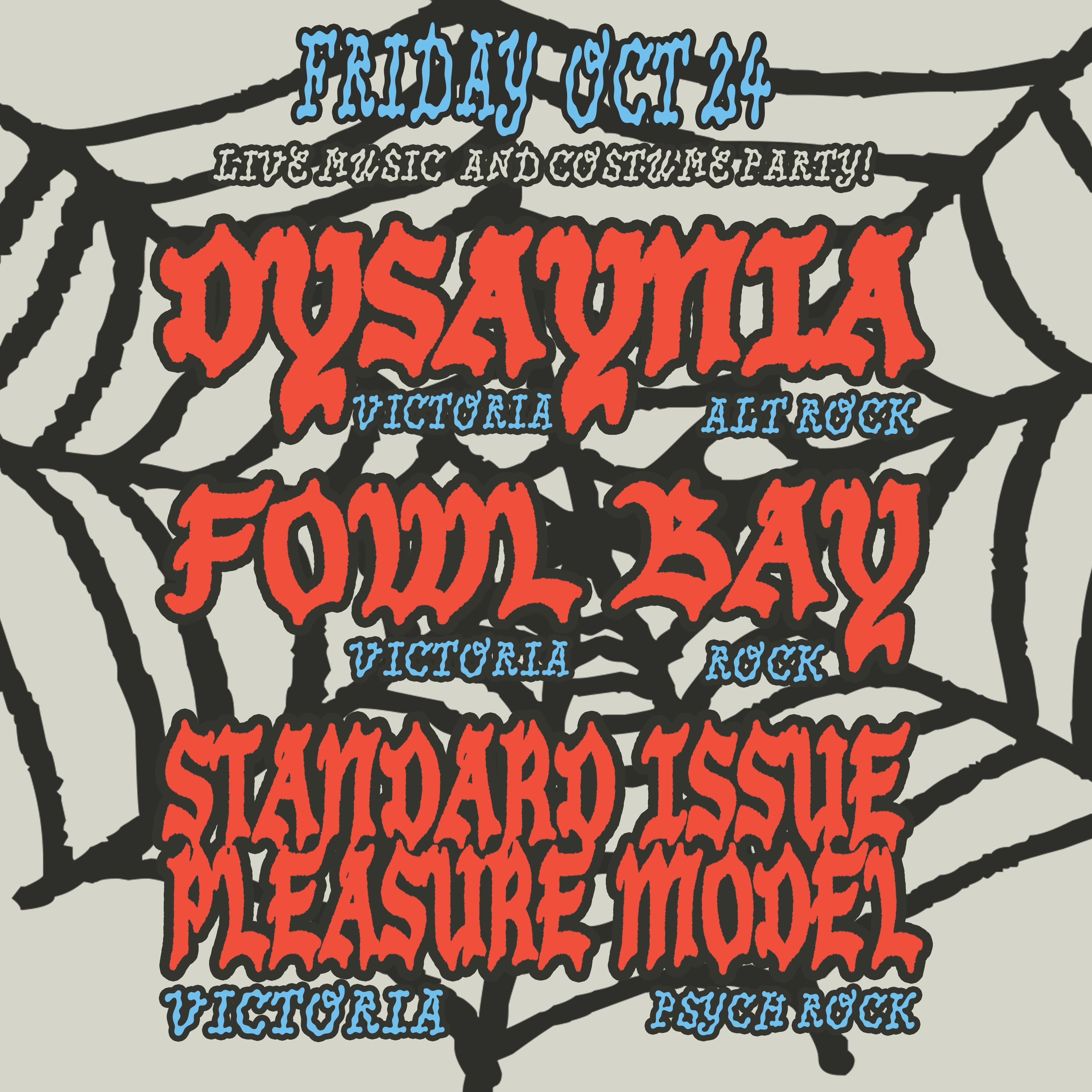 Pre-Halloween Rock Show at The CODA