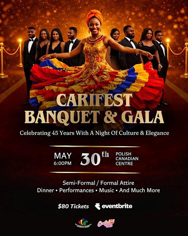 The Carifest Banquet And Gala at Polish Canadian Cultural Centre