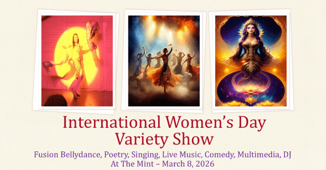 International Woman's Day Variety Show at The Mint