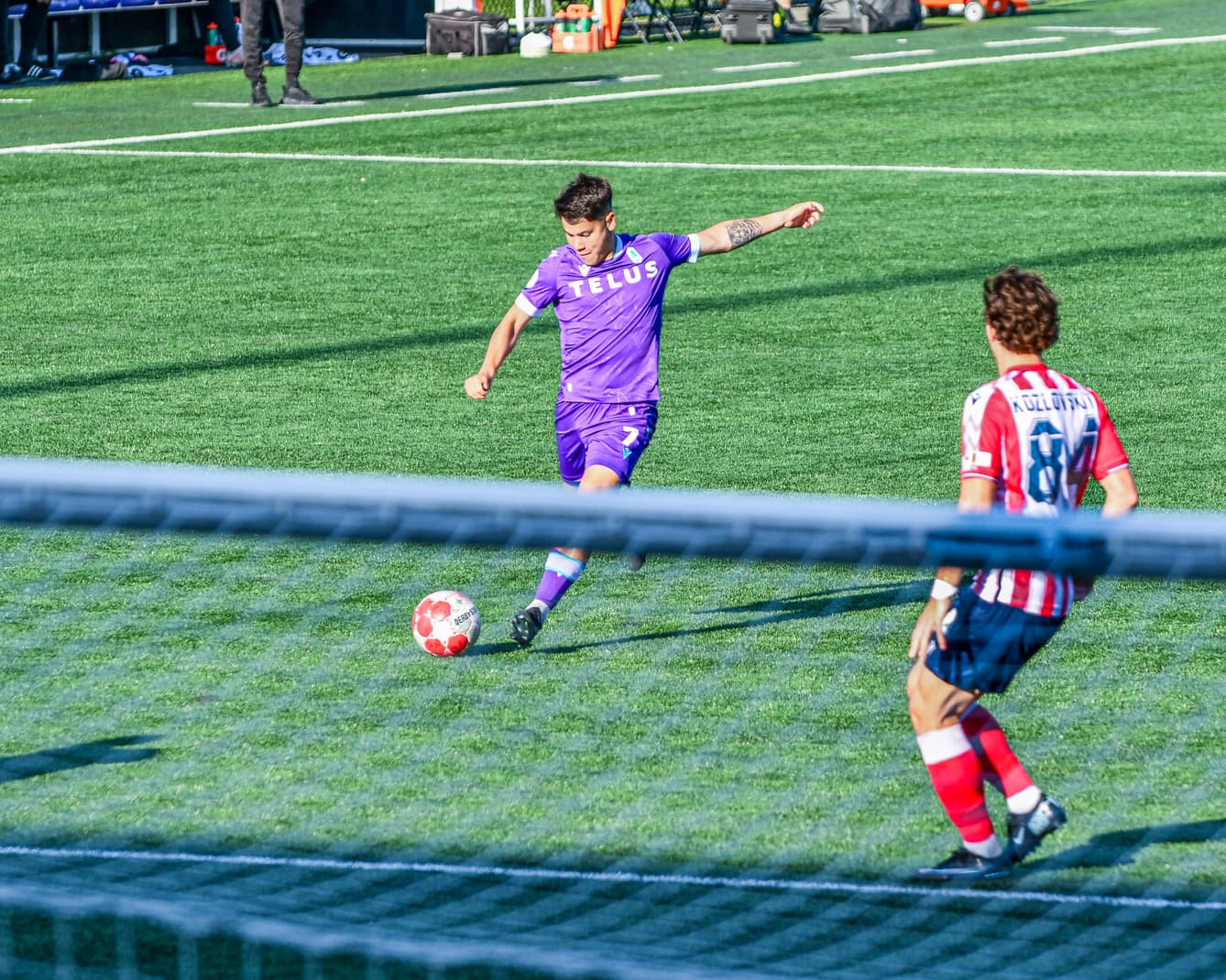 Pacific FC vs Cavalry FC at Starlight Stadium, Langford BC