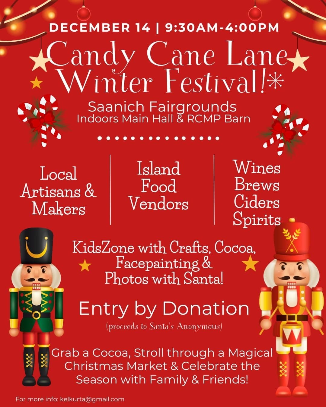 Candy Cane Lane Winter Festival at 1528 Stellys Cross Road