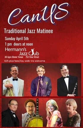 CanUS | Trad Jazz Matinée — Live Music in Victoria