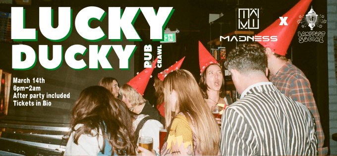 Lucky Ducky Pub Crawl — Fun n Games in Victoria