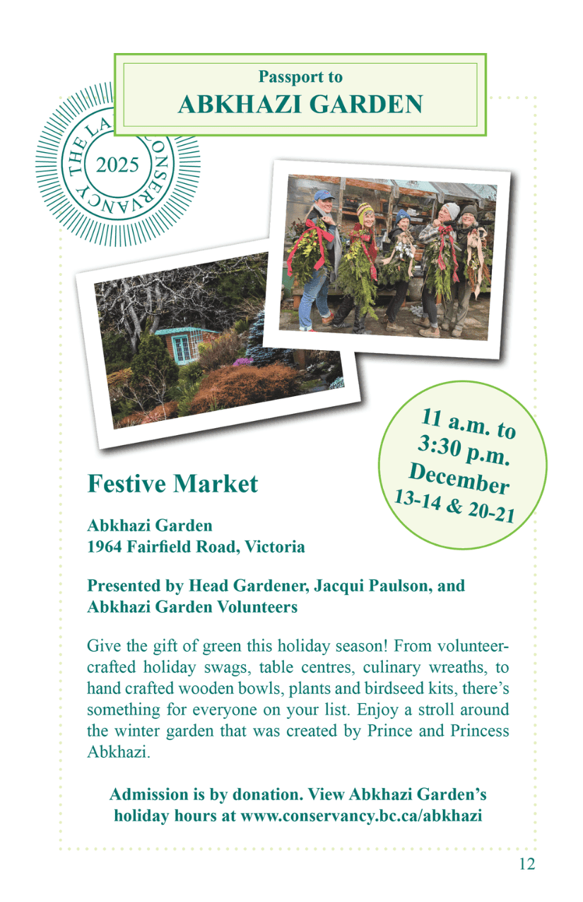 Abkhazi Garden Festive Market at Abkhazi Garden