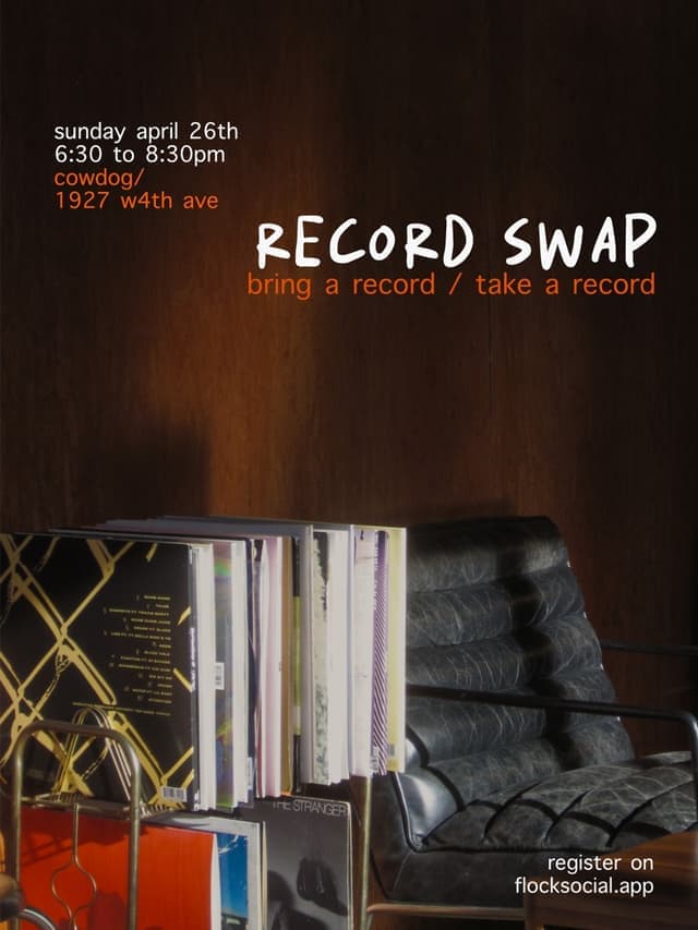Record Swap X Cowdog at Cowdog