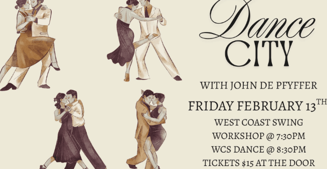 Dance City - West Coast Swing Workshop at Victoria Edelweiss Club