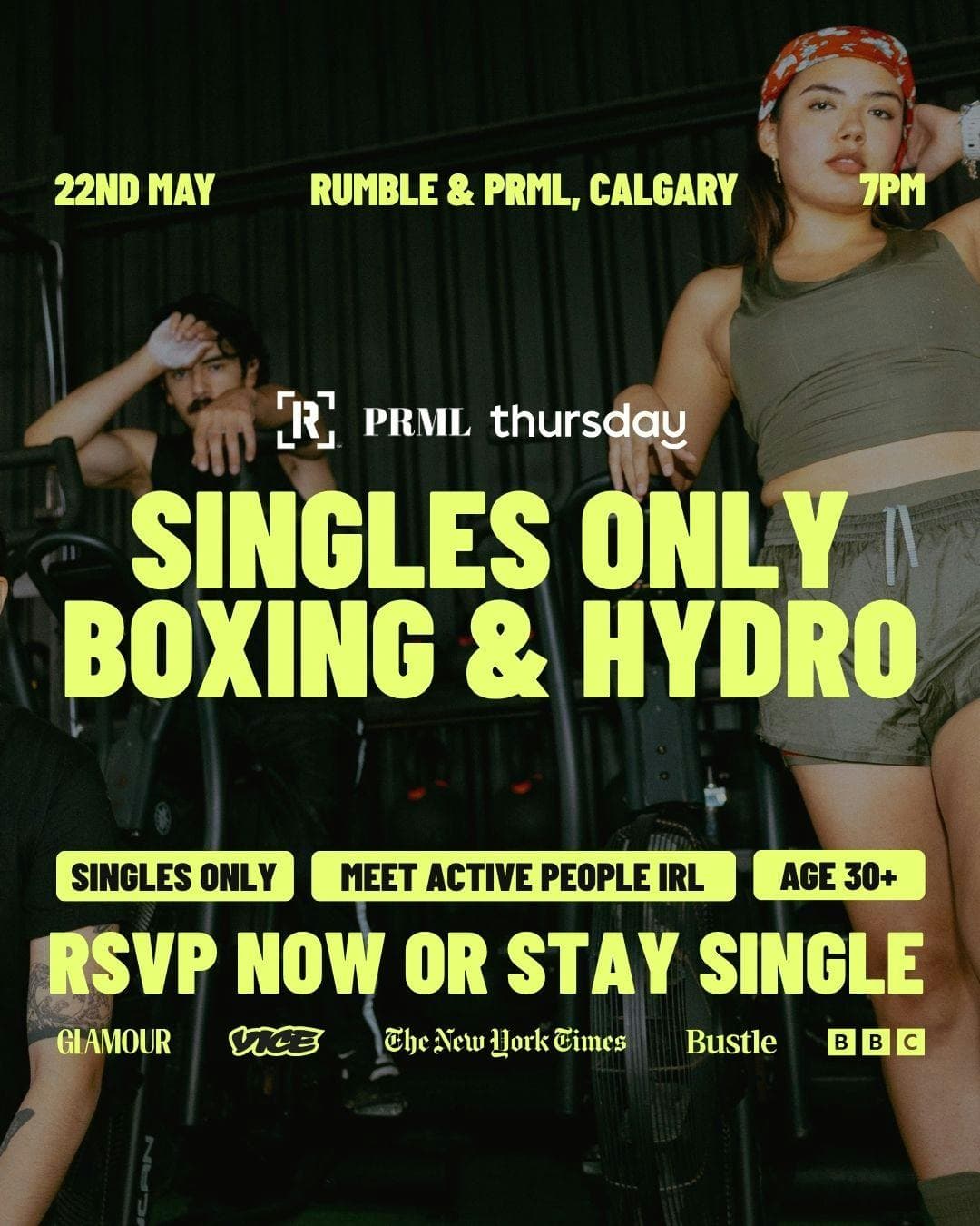 Friday | Rumble 17th Boxing & Spa Night (Age 30+) | Calgary at Rumble Boxing Studio 17th Ave SW