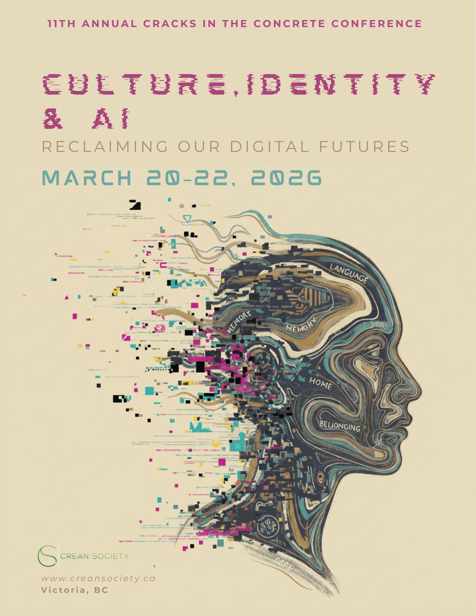 11th Annual Cracks in the Concrete Conference - Culture, Identity, and AI: Reclaiming Our Digital Futures at Victoria City Hall