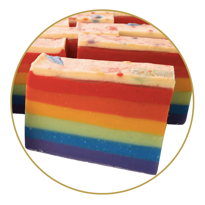 Rainbow Soap-Making Workshop — Arts & Creative in Victoria