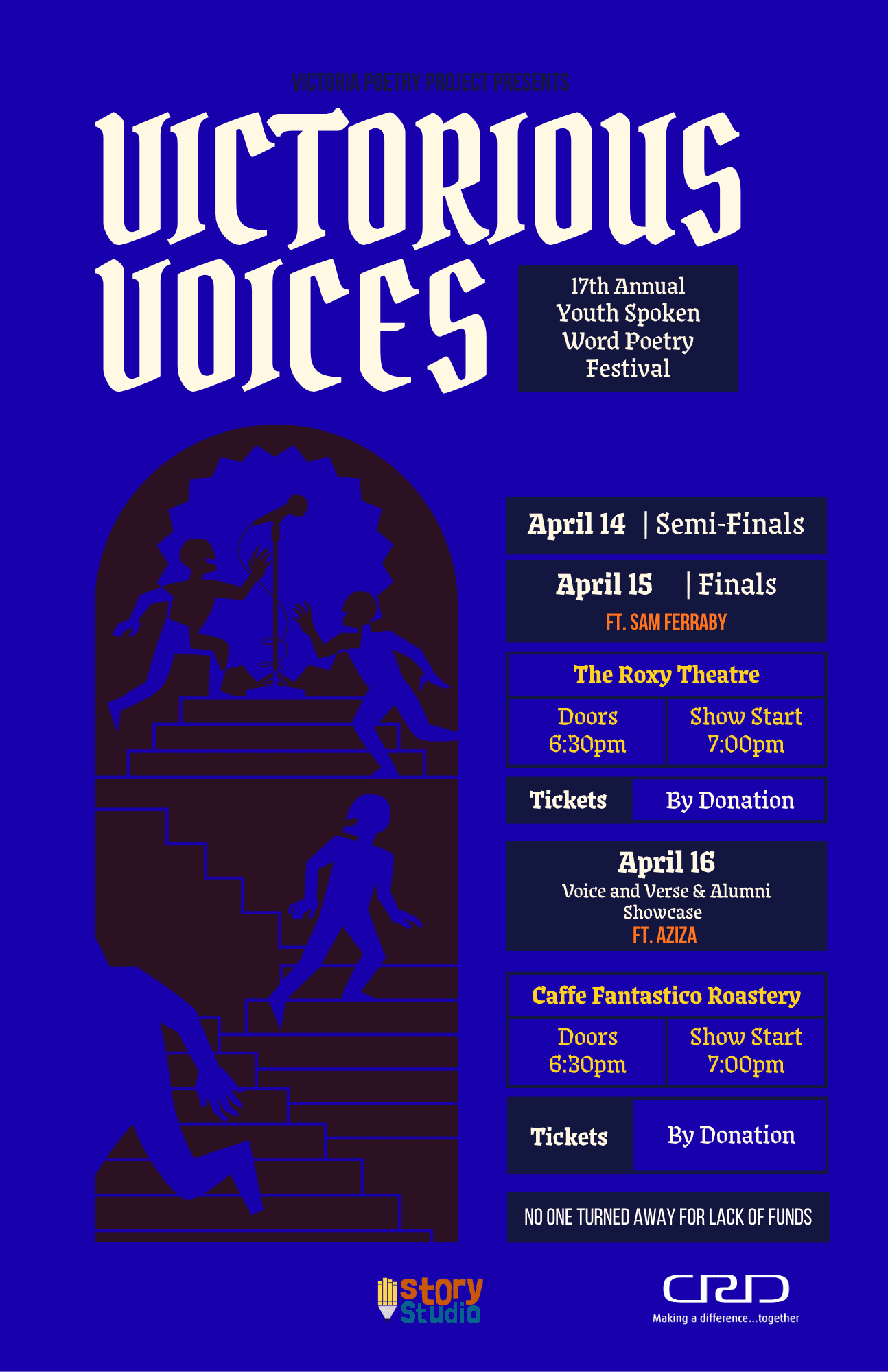 Victorious Voices Festival at Roxy Theatre, Cafe Fantastico Roastery