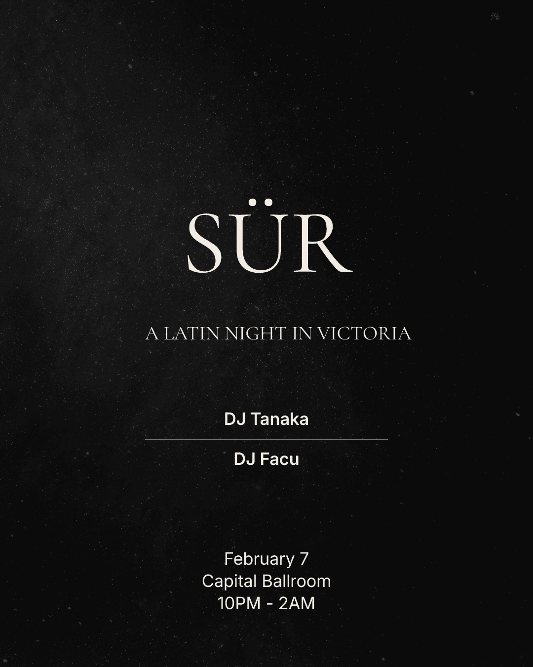 SΓR at Capital Ballroom - 858 Yates, St