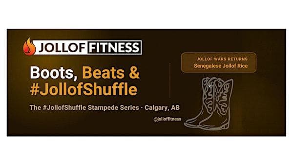 Jollof Fitness Boots, Beats & #Jollofshuffle at Montuno Dance Company