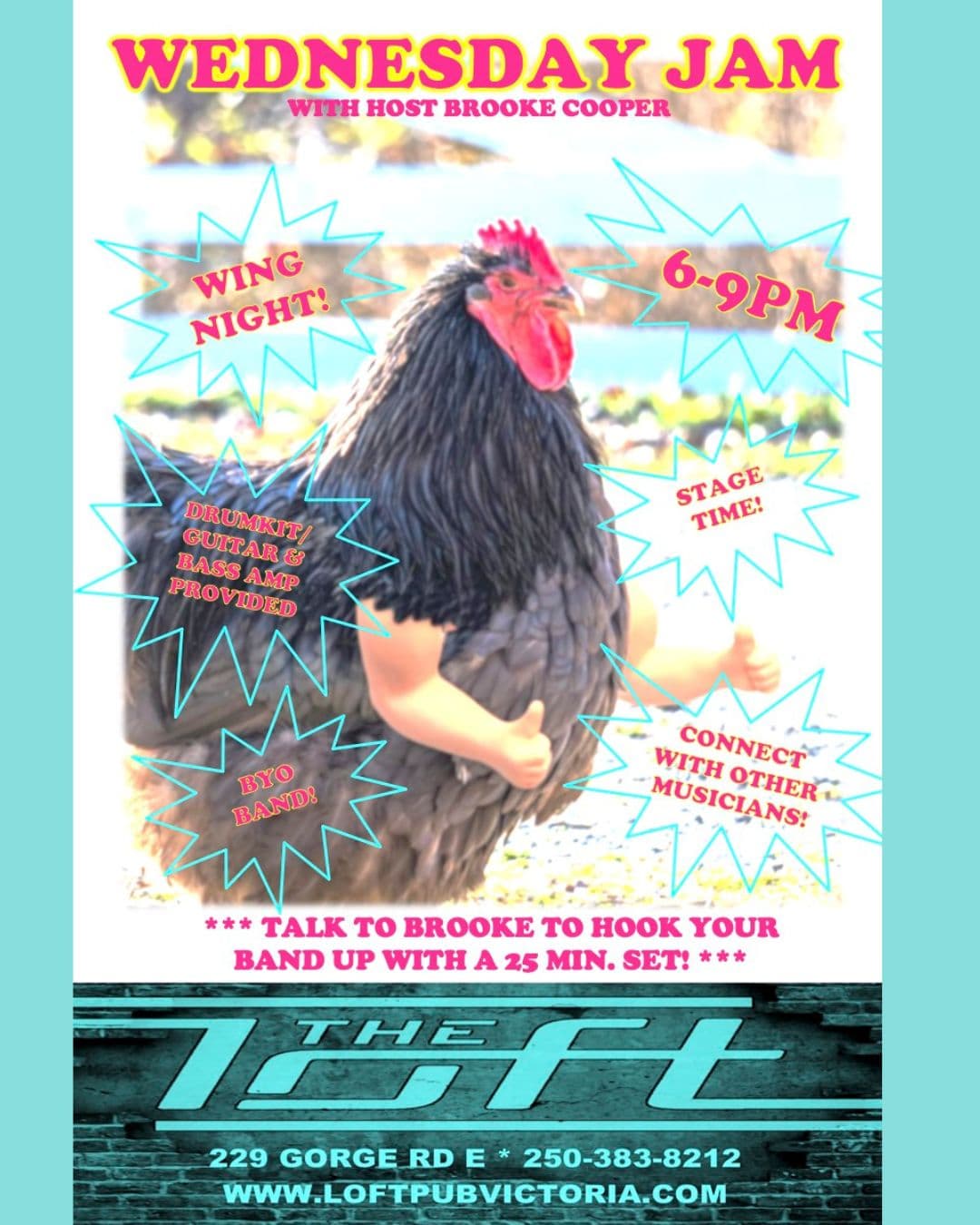 Wednesday Night Jam at 229 Gorge Rd. E.