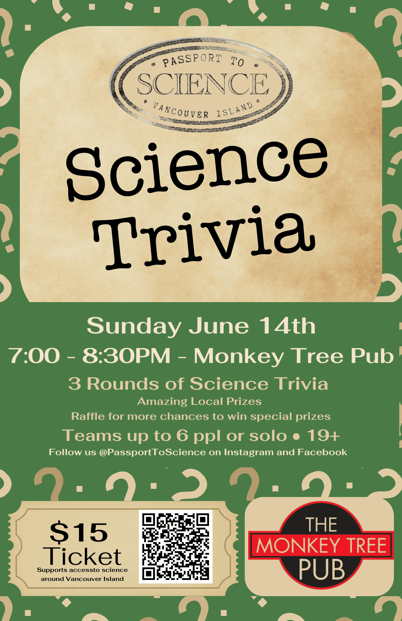 Science Trivia- A Passport to Science After Dark Event — Fun n Games in Victoria