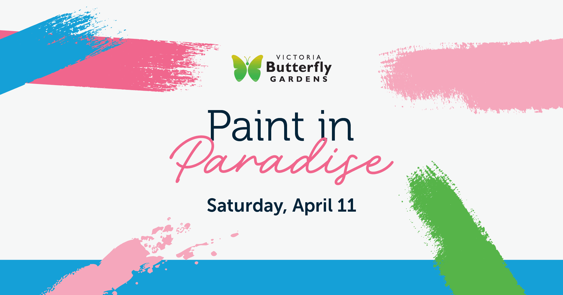Paint in Paradise at Victoria Butterfly Gardens