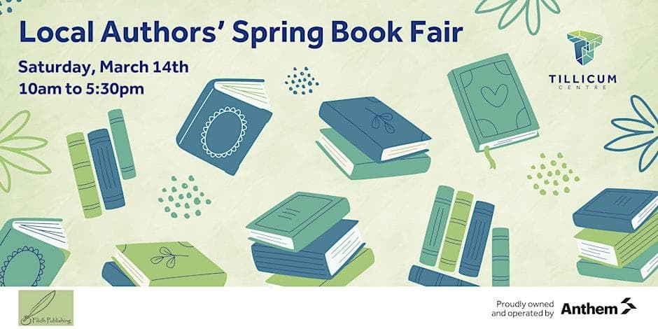 Local Authors' Spring Book Fair at Tillicum Centre