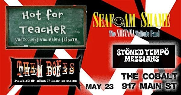 Hot For Teacher With The Student Bodies at The Cobalt Cabaret