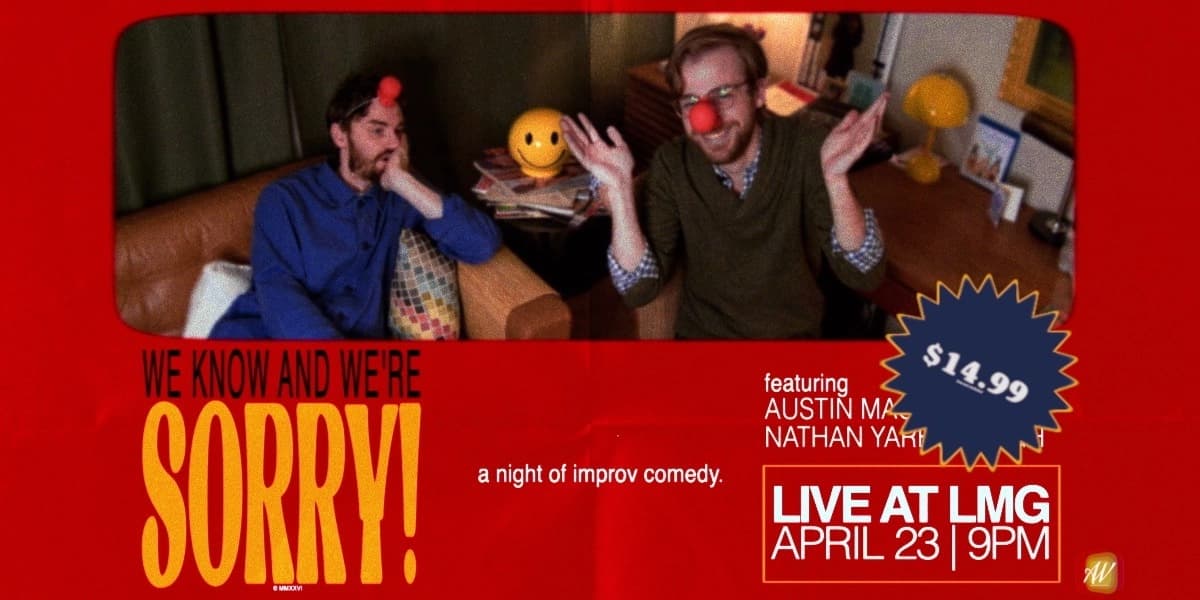 We Know And We're Sorry at Little Mountain Gallery