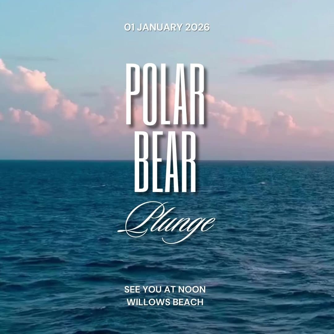 Polar Bear Dip - Willows Beach at Willows Beach