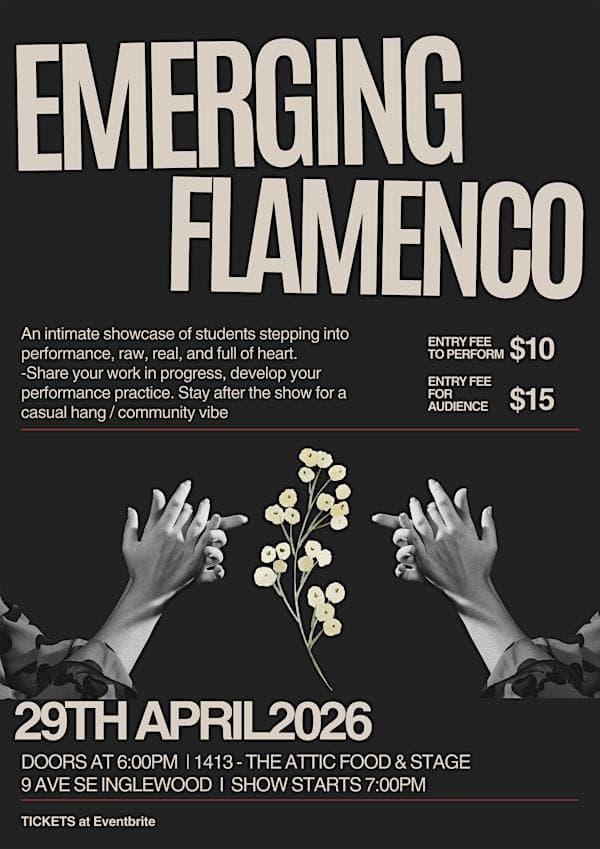 Emerging Flamenco at The Attic Bar & Stage