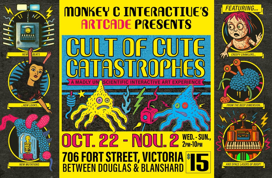 Cult of Cute Catastrophes at 706 Fort Street, Victoria