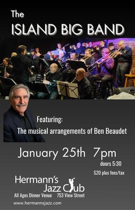 The Island Big Band at Hermann's Jazz Club