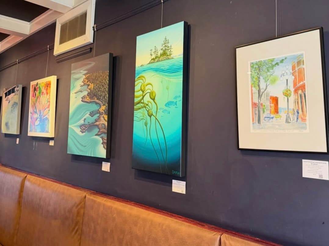 Fernwood Art Stroll at Fernwood, BC