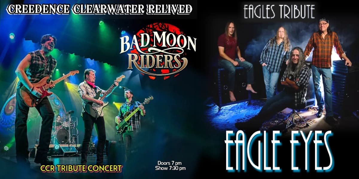 Ccr & Eagles Tribute Concert at Centennial Theatre
2300 Lonsdale Ave