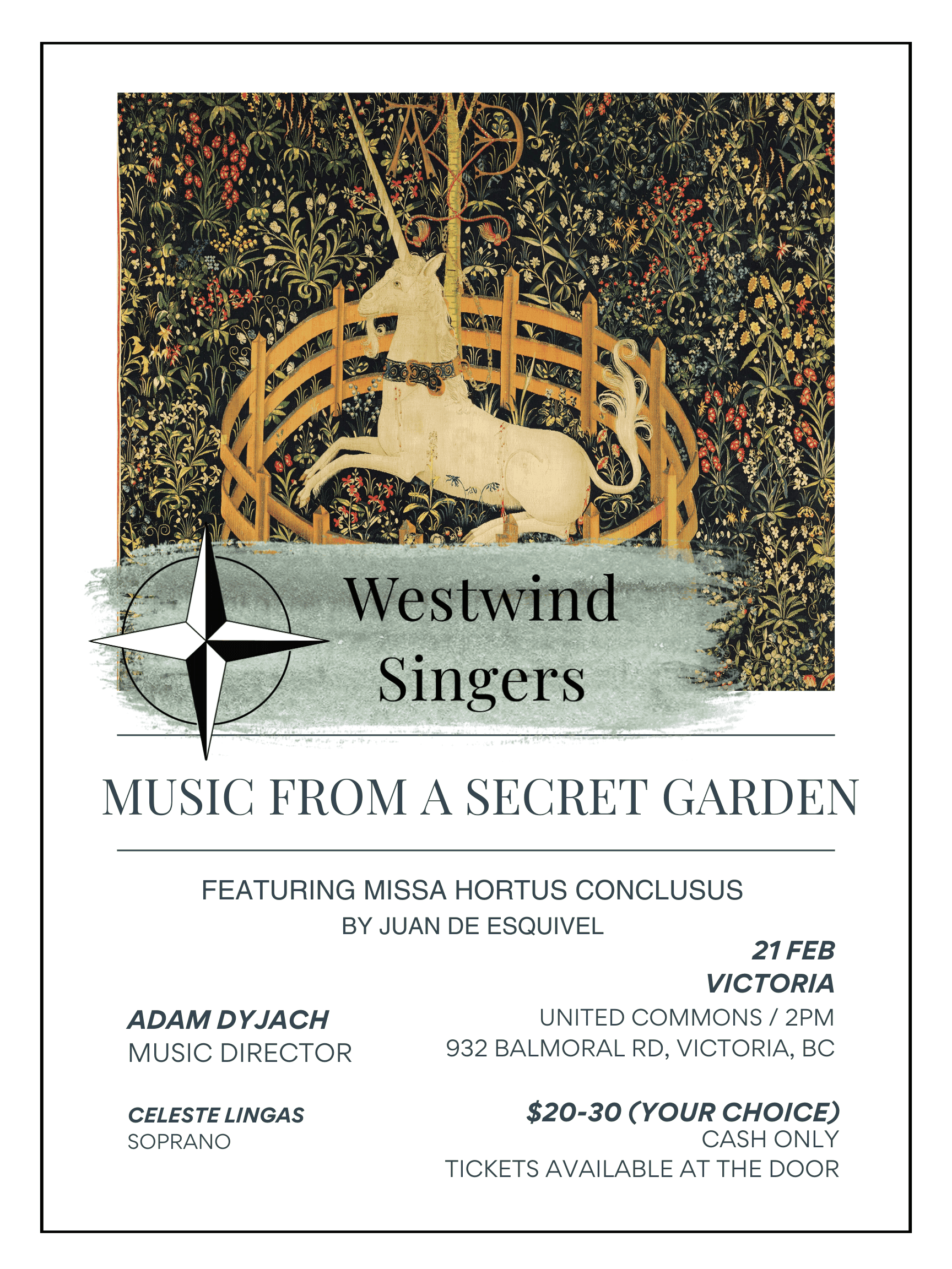 Music From a Secret Garden at United Commons (formerly the First Met)
