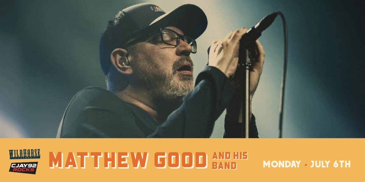 Matthew Good and His Band at Wildhorse Saloon
500 6 Avenue SW