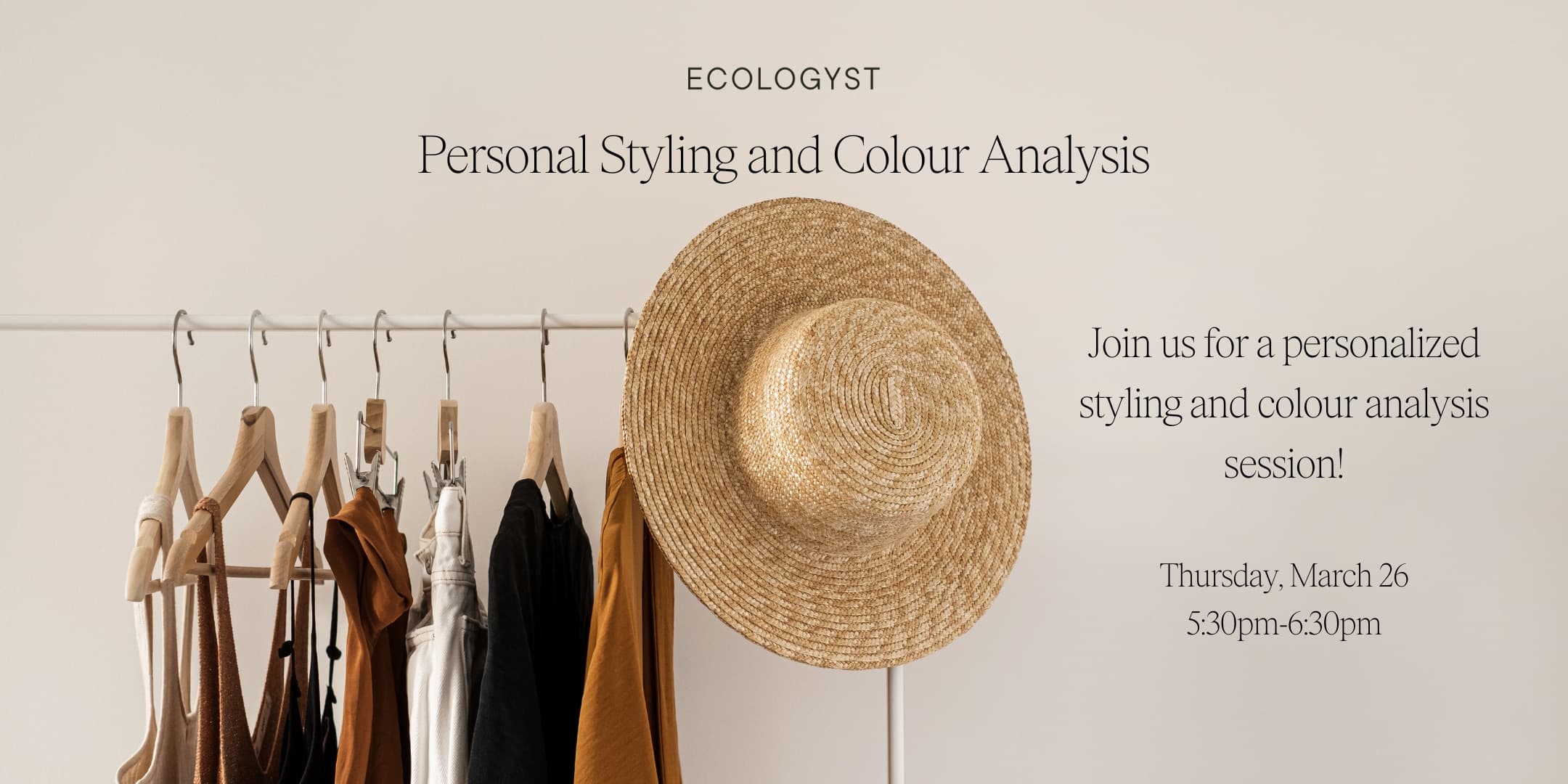 Personal Styling and Colour Analysis — Learning & Workshops in Victoria