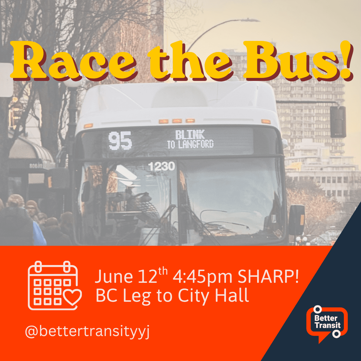 Race the Bus! — Community Events in Victoria