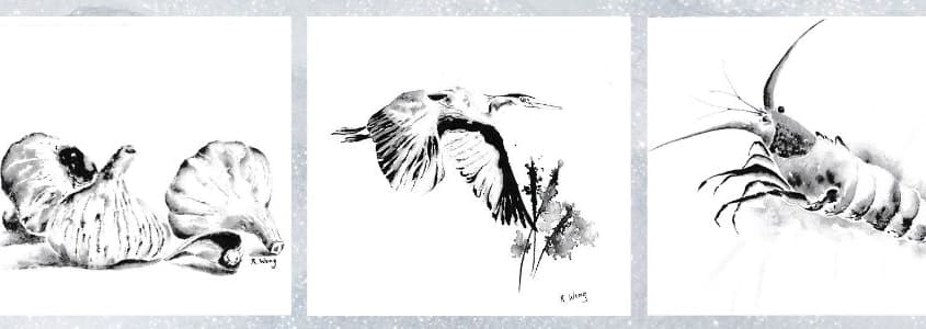 Black & White Art: 3-week watercolour series with Richard Wong - April 2026 at Horticulture Centre Of The Pacific