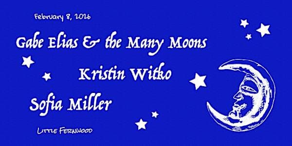 Kristin Witko, Gabe Elias & the Many Moons, Sofia Miller at Little Fernwood at Little FernwoodVictoria, BC