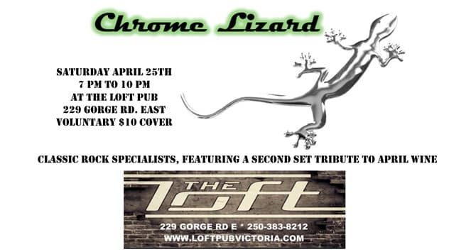 Chrome Lizard at Loft Pub