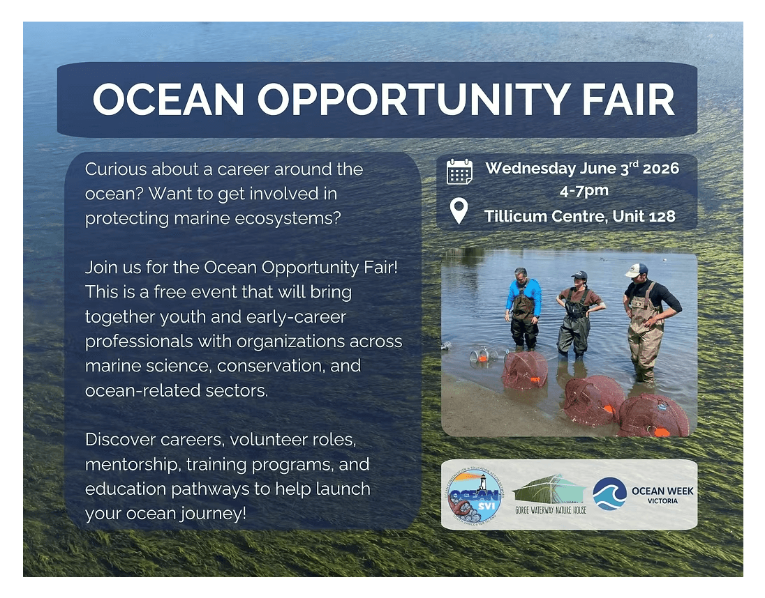 Ocean Week Opportunities Fair — Learning & Workshops in Victoria