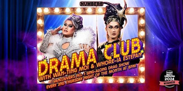 Drama Club Vancouver's Best Singalong Drag Show at Numbers Cabaret