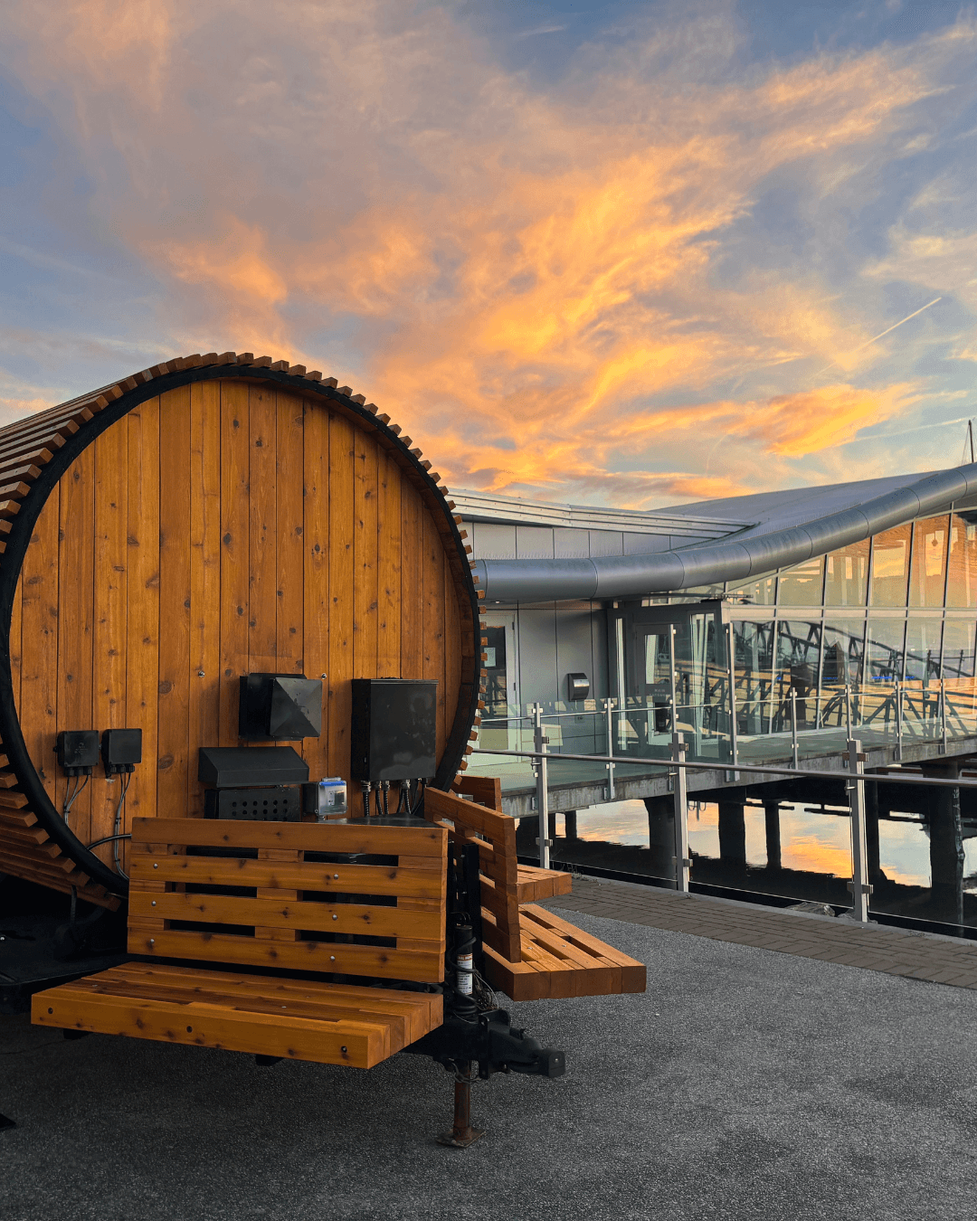 Sauna + Ocean Plunge at Victoria International Marina
